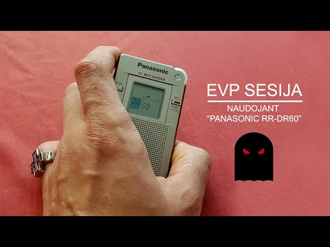EVP Sesija naudojant Legendinį DR60 (Eng. subtitles)