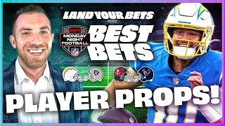 Buccaneers vs Texans | Raiders vs Chargers | Monday Night Football | Player Props Best Bets | Week 2