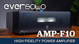 FIRST LOOK! Eversolo AMP-F10 Class A/B Stereo Power Amplifier | Perfect Match for A10 Streamer?! 🤔