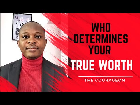 Who Determines Your True Worth?/Discover the secret to unlocking your TRUE worth