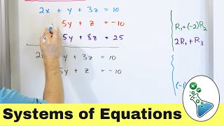 Mastering Systems of Linear Equations with 3 Variables
