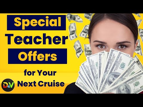 Which Cruise Lines are Showing Teachers and Educators Some LOVE With Special Discounts and Offers?