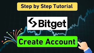 How to Create Bitget Account - Sign Up Bitget Tutorial with Referral Code: vugb