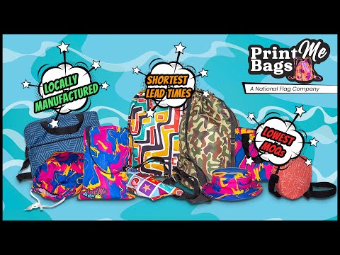 Introducing PrintMeBags' fully custom-branded bags by National Flag Branding and Events