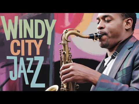 Chicago Style Midnight Jazz Ride with Vintage Horns, Urban Rain Sounds and Smoky Train Rhythms