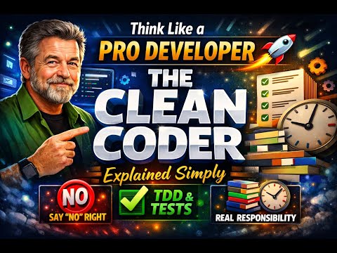 Think Like a Pro Developer 🚀 | The Clean Coder Explained Simply