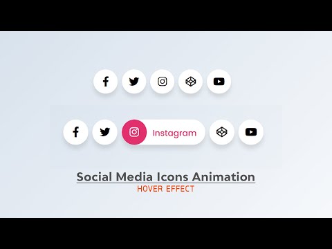 Social Icons Hover Animation|🔥 CSS HOVER EFFECT| Flawless Coder|