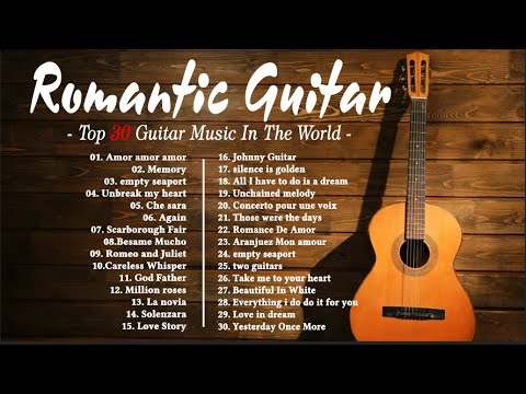 CHRISTMAS GUITAR MUSIC - Top 30 Guitar Relaxing Music Of All Time | Guitar Romantic Music