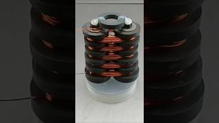 I build 230v.10kw free electricity energy generator at home - new technology #shorts
