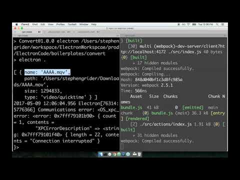 Electron js + React 2019: Lesson 7 | Video Metadata  | Tutorial