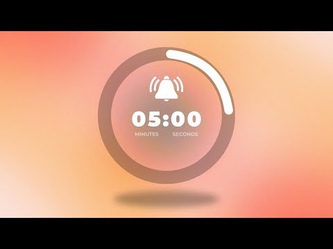 5-Minute Meditation Countdown Timer | Relaxing Music & Gentle Gong for Focus & Calm