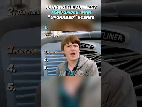Ranking The Top Temu Spider-Man (Superhero Movie) Moments🤣