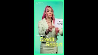 What's a Credit Report? #learncredit #creditterms