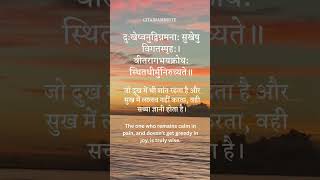 This One Shloka Can Change Your Life | Bhagavad Gita Wisdom #bhagavadgita #gitagyan #sanskritshloka