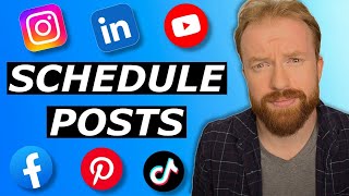What is the best way to SCHEDULE POSTS for social media | 2025 Review Social Media Management Tools