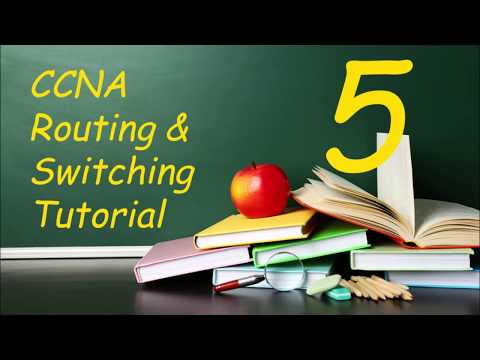 CCNA Tutorial - 5 - Routing and Switching​ Configure Static and Default Route IPv4