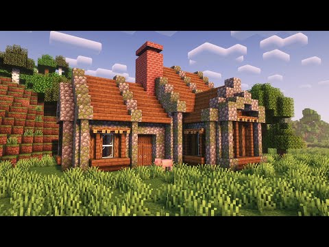 Minecraft | Mossy Stone House Tutorial