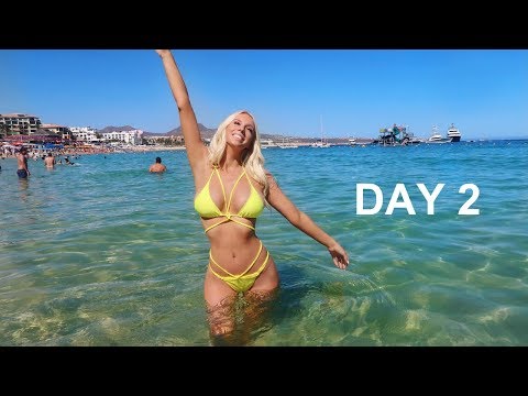 Beach Day & Party With Us in Cabo - Spring Break Vlog Day 2  🌊