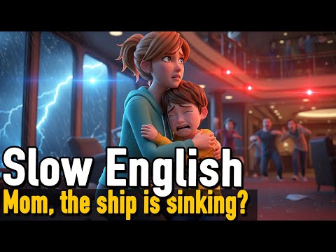 Days of My Family - 🛳️ The Ship is Sinking?! 😱 | Slow English For Beginners | A1–A2 level