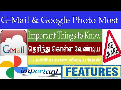 G Mail and Google Photos Five important things you should be aware of it
