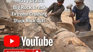 Stone Crushing Process | Heavy Machinery at Work