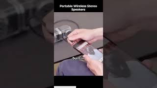 portable wireless stereo speakers #wirelessaudio
