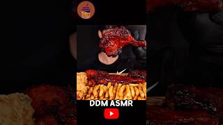 MUKBANG SATISFYING BIG BITES “SPICY BBQ CHICKEN” ©️DDM ASMR