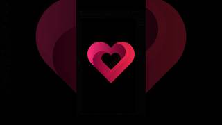 Heart Shape Design #heartshape #graphicdesign #digitalbranding #illustrator #shapedesign