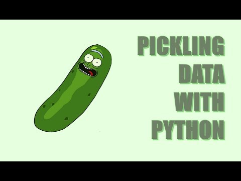 Pickling Data With Python!