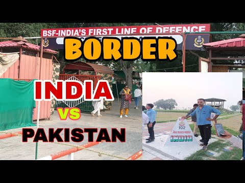 attari wagah border rtreat ceremony parade @attariwaghaborder @bsfpunjabfrontier1945