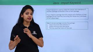 Java - Packages
