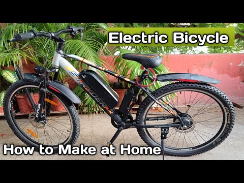 How to convert Normal Bicycle into Electric Bicycle at Home