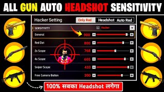 Free Fire Max Headshot Setting After Update 2026⚡Best Sensitivity Settings ⚙️| Sensitivity Setting