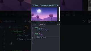 Make your website stand out with this smooth scroll overlapping effect! 🚀🔥