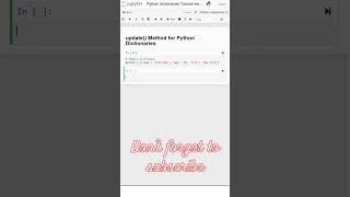 5. update() Method for Python Dictionaries