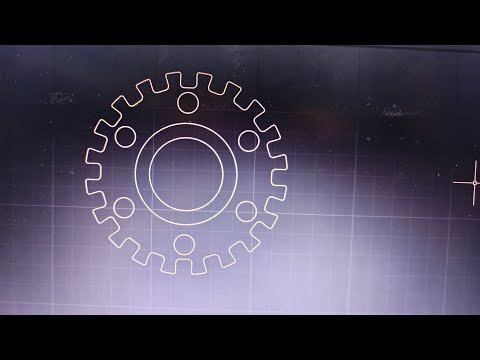 How to make Gear in AutoCAD | practice drawing | Gear design | practice tutorial #cad@Tech-Adda73