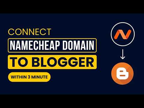 How To Connect Namecheap To Blogger 2026 | Namecheap Domain Setup Blogger