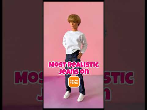 Ken Doll Jeans #dollclothes #temufinds #temu #barbieken #barbie #kendoll #barbiedoll #barbieworld
