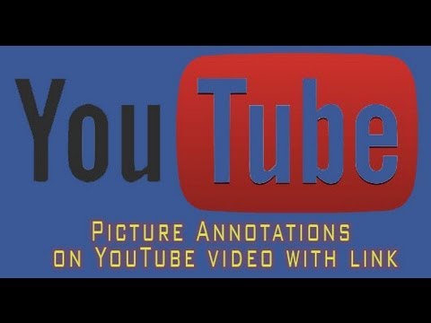Picture Annotations on YouTube video with link