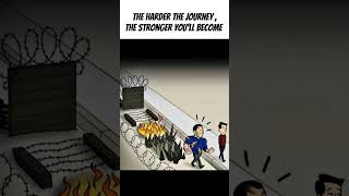 #shorts Harder the journey stronger you become #deepmotivation #motivation #viral #failure