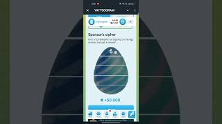 12th October Yaytsogram daily cipher code #ytshort #ytshorts #yaytsogram #yaytsogramcode