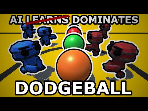 AI Learns to Play Dodgeball
