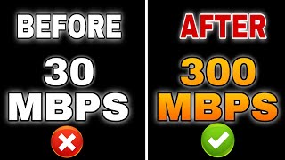 HOW to increase INTERNET SPEED of your FIBER PLAN | INTERNET speed HACK!!