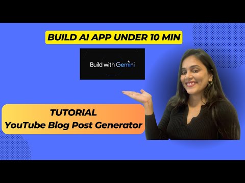 Build Generative AI application using Google Gemini API : Langchain & deploy on  Streamlit