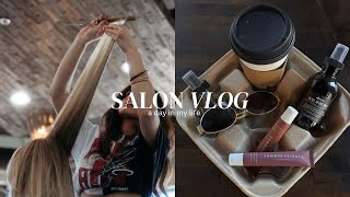 Salon Vlog : follow me along my work day!