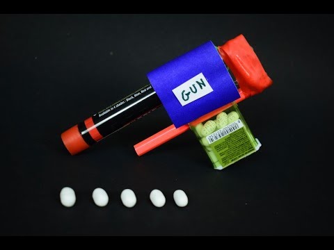How To Make A Powerful Gun That Shoots | Very Simple