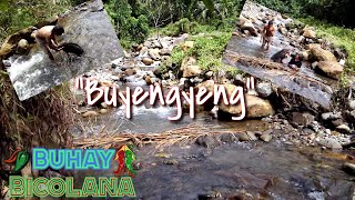 #Buhaybicolana Palamig sa Tag init +Gawa ng Munting Languyan w/ Baby Wild Pig