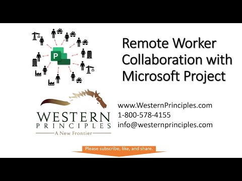 Remote Worker Collaboration with Microsoft Project