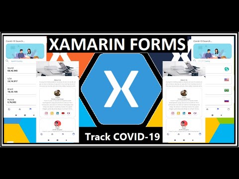 Xamarin.Forms Track COVID-19