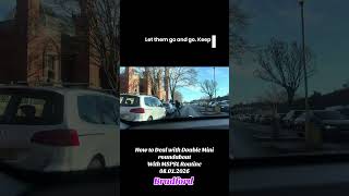 How to deal with double Mini roundabout with MSPSL and LADA routine 08.01.2026